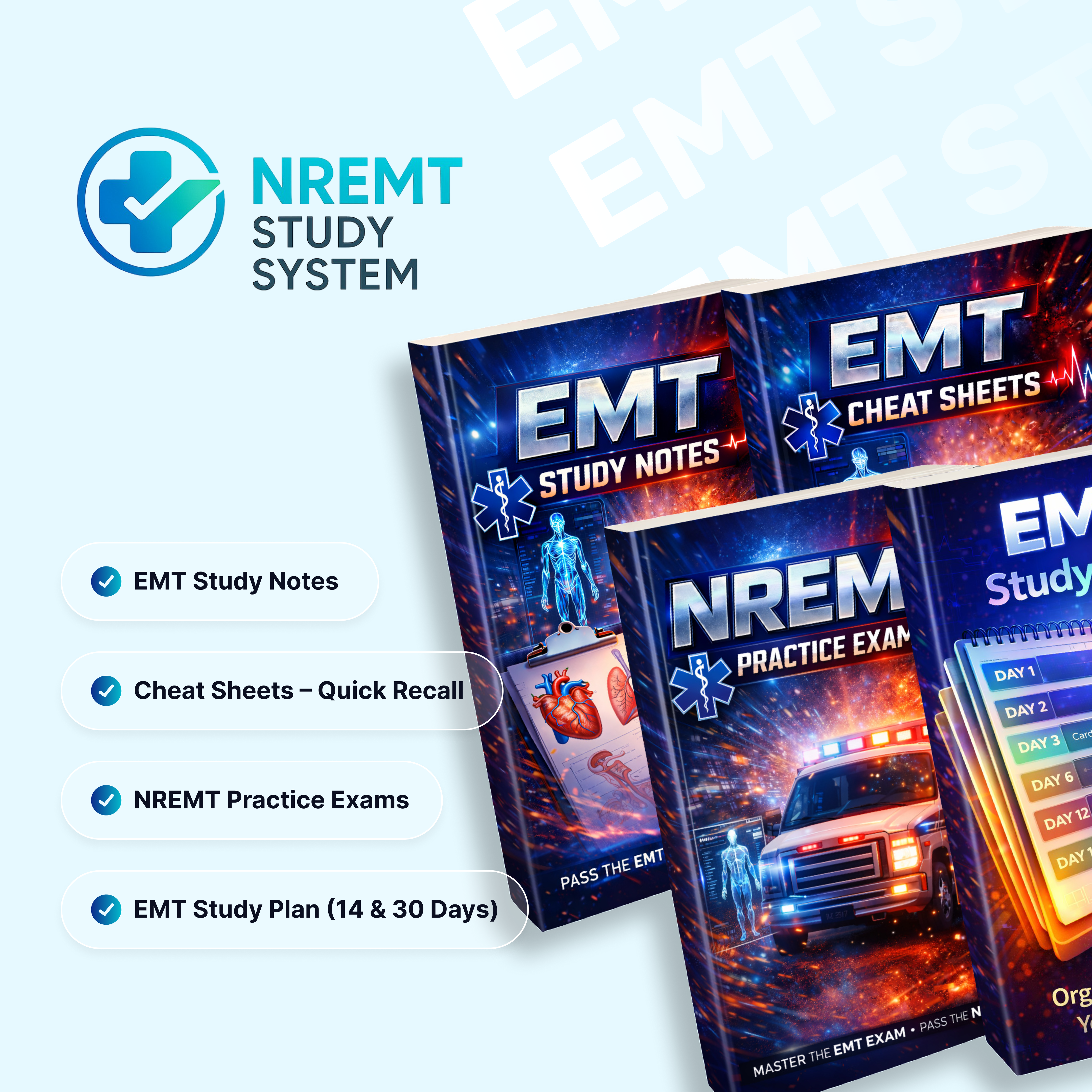 The Complete EMT NREMT Study System